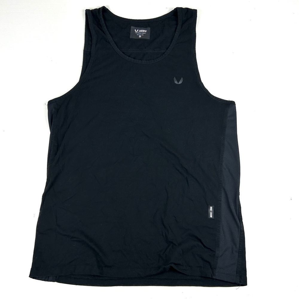 ASRV Shirt Mens Gym Workout Tank Top Pima Cotton Blend Sz Medium